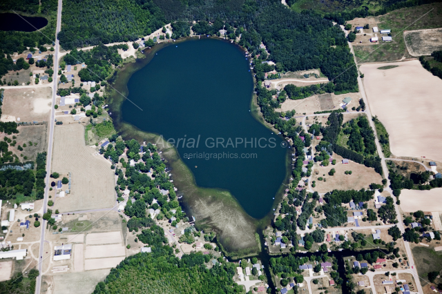 Nevins Lake in Montcalm County, Michigan